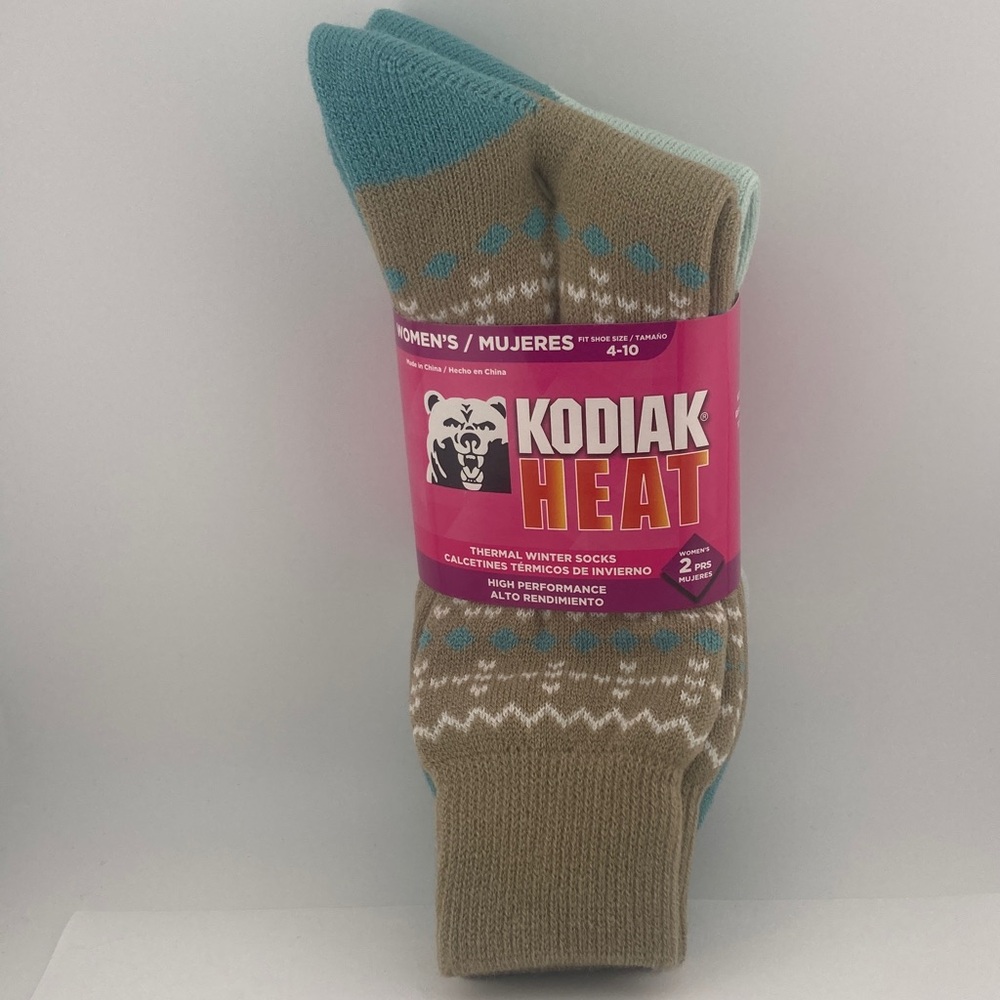 Kodiak Heat Women's Thermal Winter Socks Cold Weather Warm High Performance